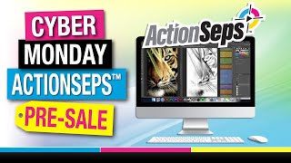 Cyber Monday ActionSeps™ Pre-sale!!! Simulated Spot Process Actions for Screen Printing - Photoshop