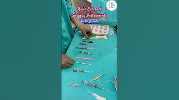 Basic Instrument for Cataract Surgery #cataractsurgery #cataract #optometrist #optocruisers