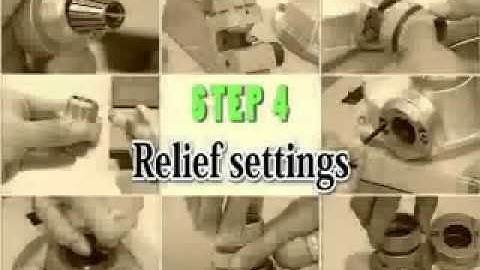 End Mill Re Sharpener Operation