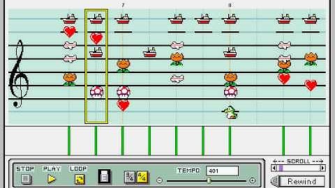 Mario Paint Composer Chrono Trigger - Gato