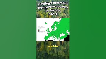Day 6 Of Getting A Comment From Every European Country (finale) #shorts #challenge #europe