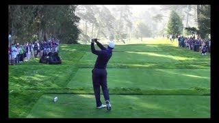 Tiger Woods 2012 US Open Olympic Club Full Edit Swingvision Slow Motion 60fps mp4