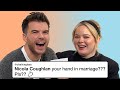 Bridgerton's Nicola Coughlan & Luke Newton Compete in a Compliment Battle | Teen Vogue