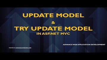 How to use UpdateModel and TryUpdateModel  in ASP.NET MVC Web application by SHahzad Ali