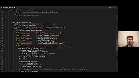 Projek UAS Algoritma Dan Pemrograman