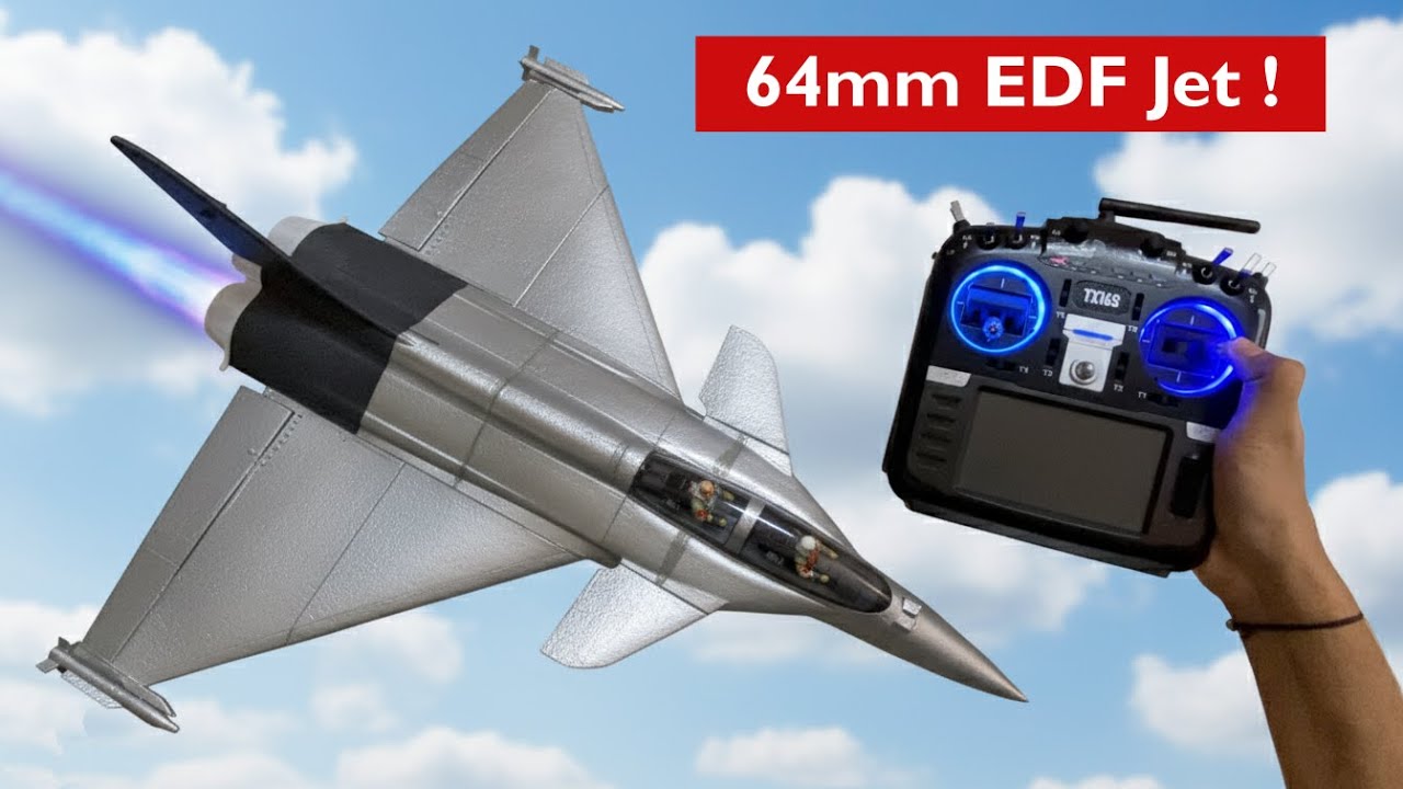 Jet Setup How to make RC jet plane - Electronic setup in 64mm EDF RC Rafale Jet ...