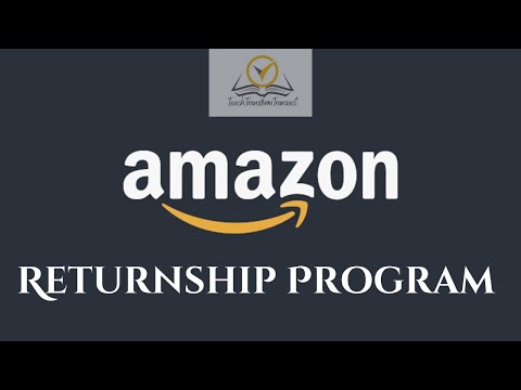 Amazon Returnship Program|#amazoncareers #shorts