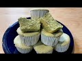 Bánh Bông Lan Trà Xanh - cách làm mềm ẩm ngon || Matcha Sponge Mini Cake