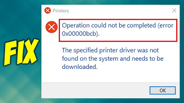 How to Fix Network Printer Error 0x00000bcb in Windows PC