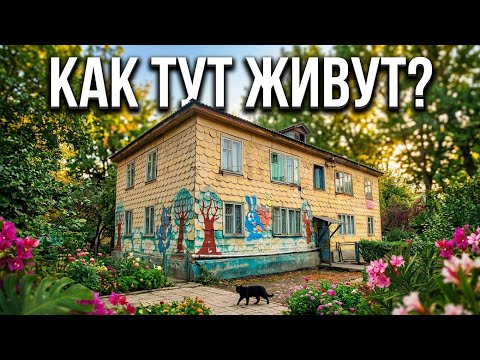 american Suburbs but in soviet style! Walking Uzbekistan