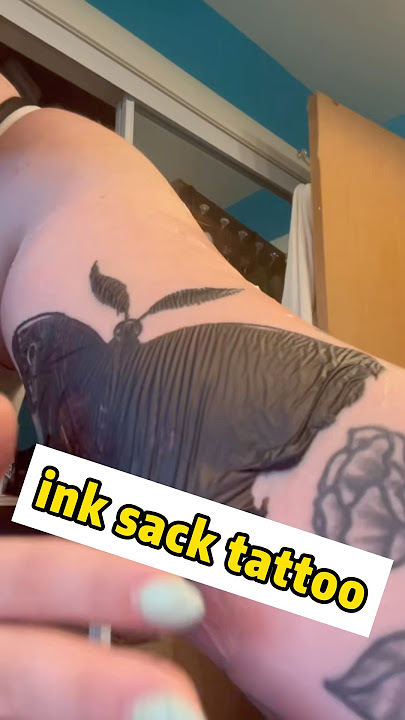 Why does her tattoo look so strange?