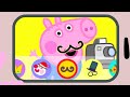 Lustige Filter auf Daddy Pig&#39;s Telefon | Peppa-Wutz Volle Episoden