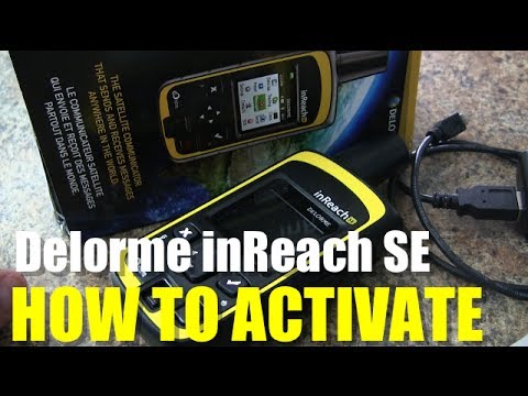 Garmin inReach SE - How to Activate (Existing User)