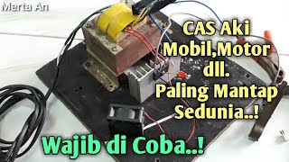 CARA MEMBUAT CAS AKI MOBIL PAKAI CAS LAPTOP 100% DI JAMIN SUKSES