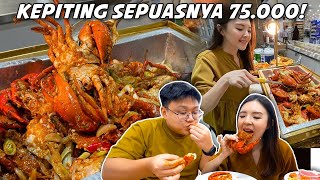 BAYAR 75.000 BOLEH MAKAN KEPITING BAKARAN REBUSAN SEPUASNYA !!!