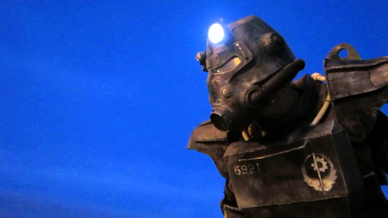 Fallout T45d Power Armor Cosplay Youtube Fallout T45d Power Armor Cosplay Youtube