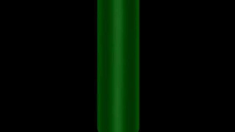 Green Cylinder extracted from Original Frame in MATLAB