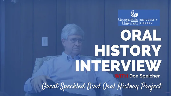 Don Speicher oral history interview, 2017-06-01
