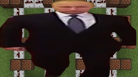 Wide Putin Song - Song for Denise (Minecraft Note block Song and Tutorial)