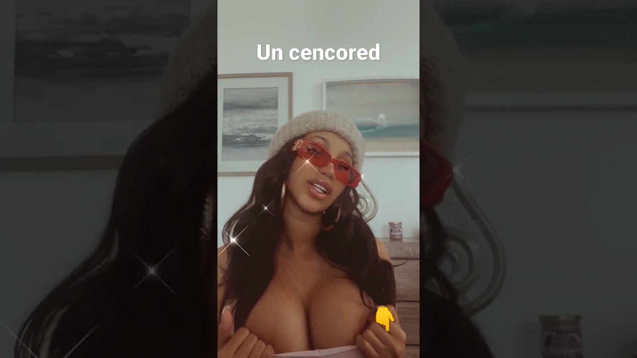 cardi-b show tit live on IG(unsencored)🔞 🔥 - YouTube.