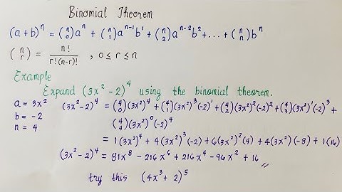 PRECALCULUS | Binomial Theorem | Binomial Expansion (Part 2) | Grade 11