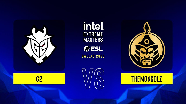 G2 vs. TheMongolz - IEM Dallas 2025 - Group A