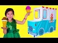 Jannie Ice Cream Truck Pretend Play with Ice Cream Sing-A-Along Song