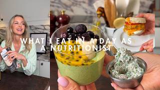 What I eat in a day as a nutritionist daily VLOG screenshot 2