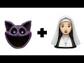 CATNAP   THE NUN = ??? || Poppy Playtime Chapter 3 Mixes With Everything || Smiling Critters, Catnap