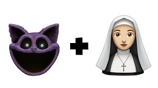 CATNAP + THE NUN = ??? || Poppy Playtime Chapter 3 Mixes With Everything || Smiling Critters, Catnap