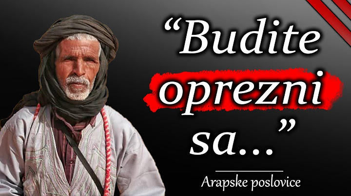 Arapske mudrosti - Lekcije starih arapa