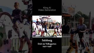 Historisches Salzburg zum Leben erweckt: Salzburger Dult im Volksgarten 1950-1956