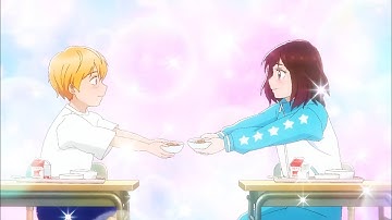 The boy was hidding his true emotions until this girl showed up