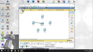 Star Topology Tutorial using Cisco Packet Tracer