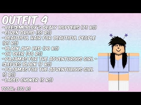 Roblox Outfit Ideas Girl Edition - roblox aesthetics outfit lookbook youtube