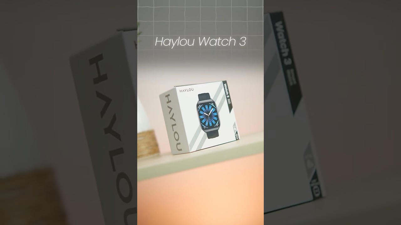 সবচেয়ে কম দামে AMOLED Display Premium Smart Watch?! 🤯 - Haylou Watch 3