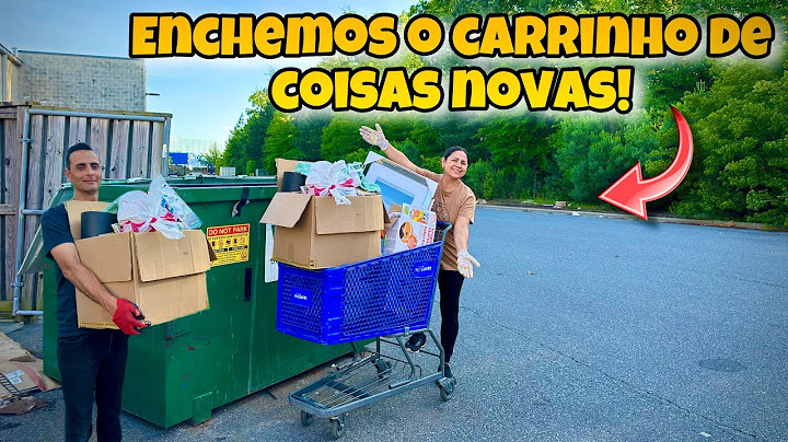 Enchemos o carrinho de coisas novas do dumpster dos Estados Unidos! 🇺🇸