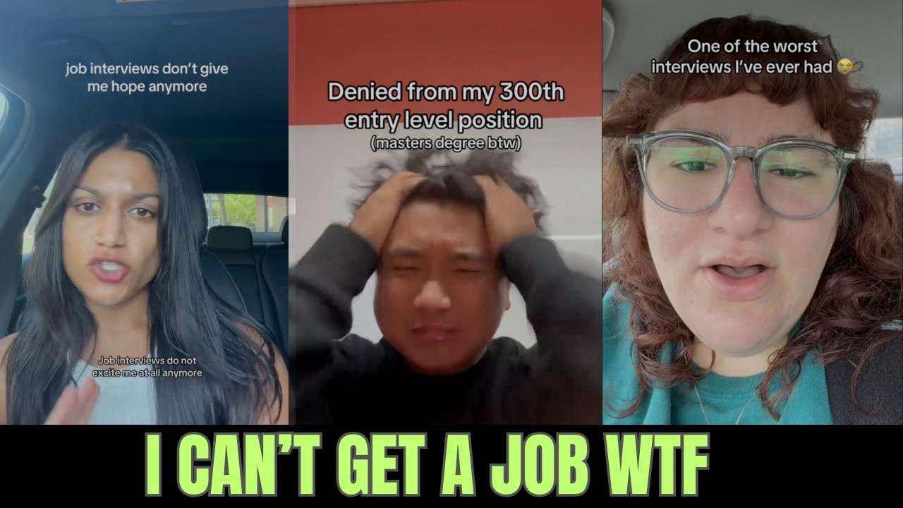 The Job Market is So Bad People Are Giving Up! - YouTube