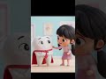 aku dan monster gula #animasi3d #kartun #edukasianak #viralvideo