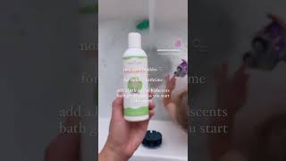 NON TOXIC BATH BUBBLES// Young Living essential oils // bubble bath