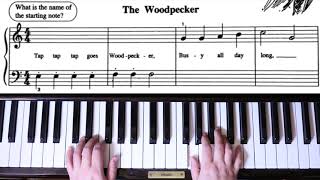 The Woodpecker I Piano Song 29 I Michael Aaron Primer Lesson Book