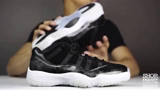 Air Jordan 11 Low Retro "Baron" Unboxing Video at Exclucity