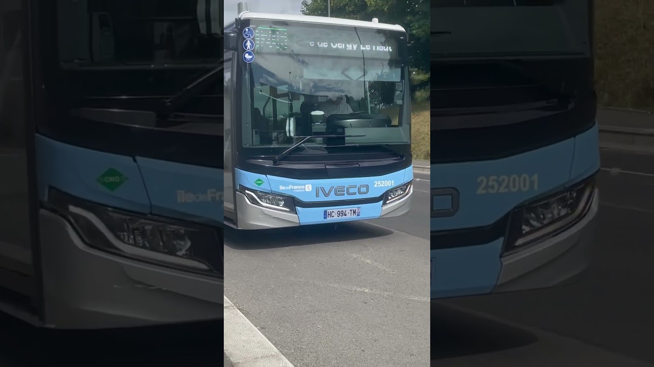 Départ d’un Iveco New Urbanway 18M IDFM de la FSO 