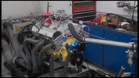 DENNIS WYWIAS 570HP 383 STROKER DYNO RUN BY WHITE PERFORMANCE AND MACHINE