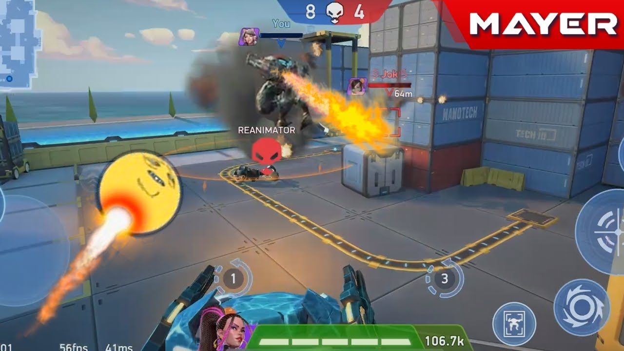 Mech Arena, 5v5, Random Tournament Gameplay