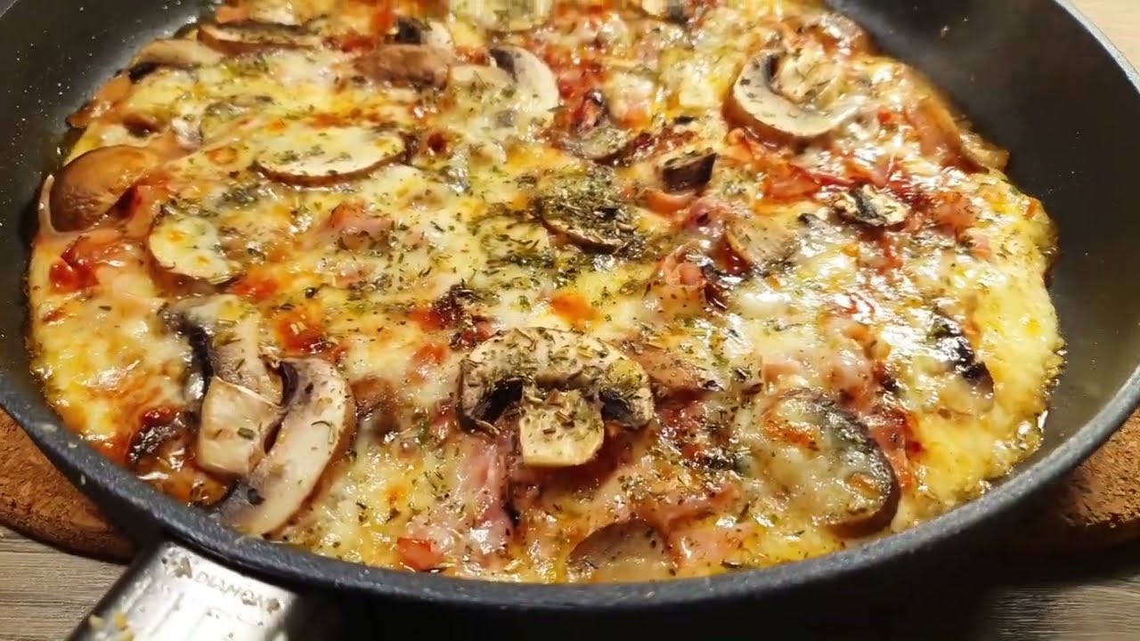 Low-Carb Pizza / Eiweißpizza / Proteinpizza / mehr Protein geht nicht ...