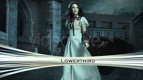 Space Streaks Lowerthird Set Loopable Background