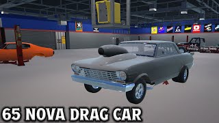 Building a 1965 nova drag car in my garage