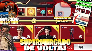O MELHOR EVENTO DE DESCONTO SUPERMERCADO ESTÁ DE VOLTA!! COELHÕES RETORNANDO, NOVIDADES FREE FIRE