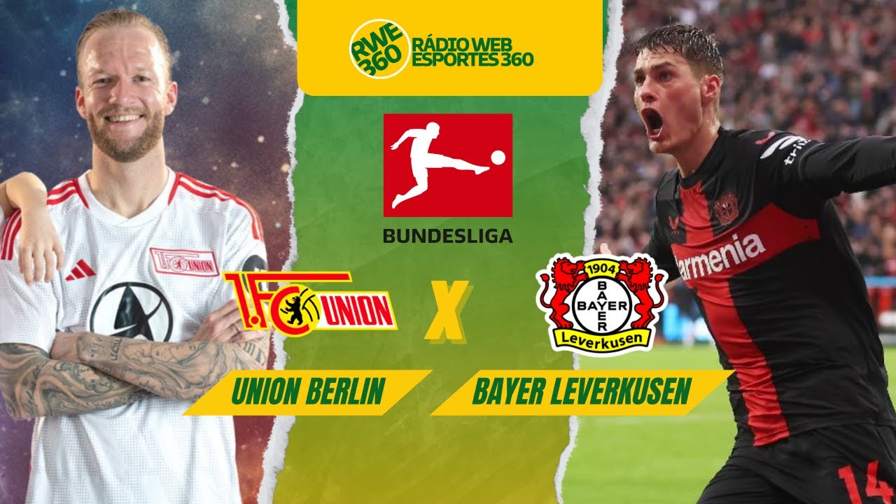 UNION BERLIN X BAYER LEVERKUSEN | BUNDESLIGA - AO VIVO - YouTube
